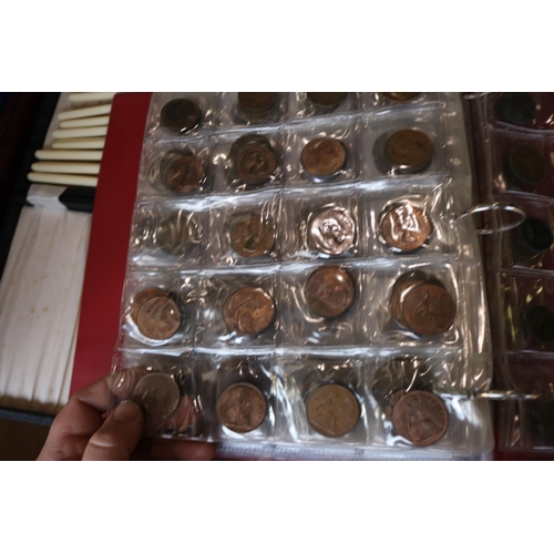 515 - BRITISH COIN COLLECTION RED ALBUM