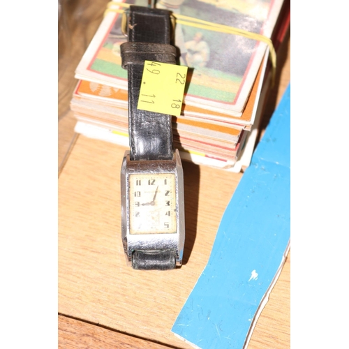 532 - MINT STAMPS/VINTAGE WATCH