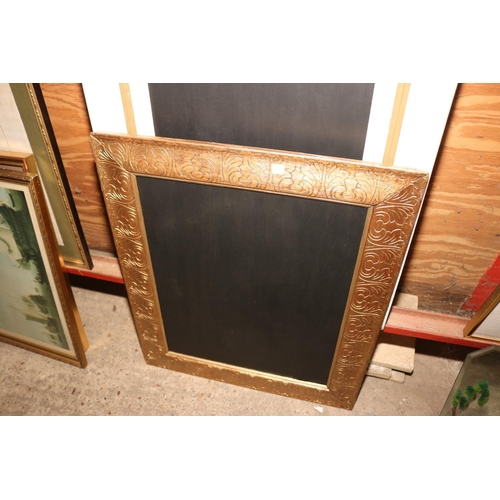 562A - 2 X VINTAGE FRAMED CHALKBOARDSS