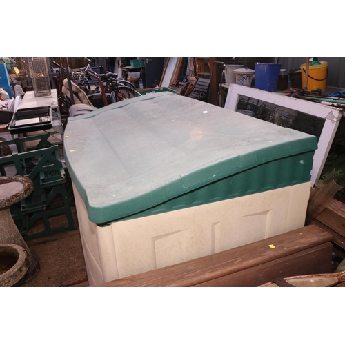 87 - PLASTIC GARDEN STORAGE BOX/SHED