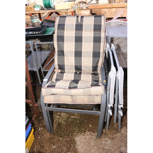 94 - 4 GARDEN CHAIRS