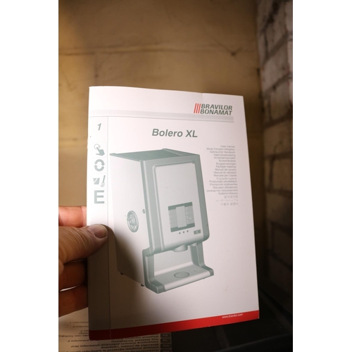 110 - BRAVILOR BOLERO XL COFFEE MACHINE - WARRANTED UNTIL NOON TUES FOLLOWING THE ABOVE SALE