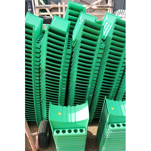 72 - APPROX 100 HOSE HOLDERS