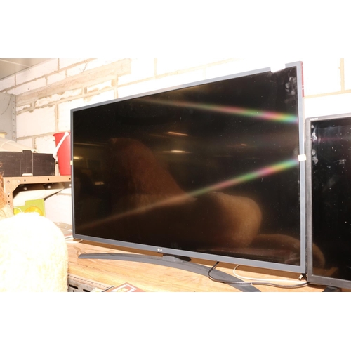 89 - LG 43'' TV WITH REMOTE (IN OFFICE) - WARRANTED UNTIL 12 NOON TUESDAY FOLLOWING THE ABOVE SALE