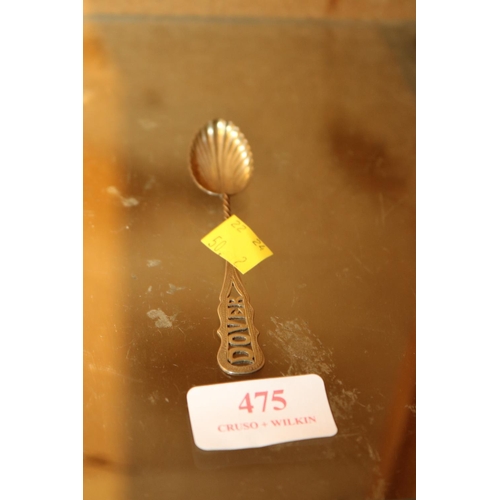 475 - SILVER DOVER SPOON - 9.4 GRAMS