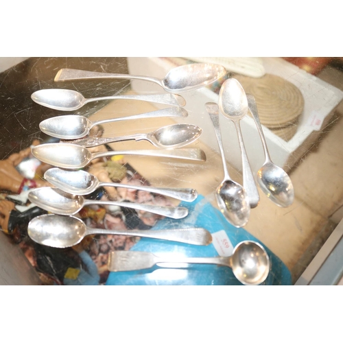 481 - 12 SILVER SPOONS - 170 GRAMS
