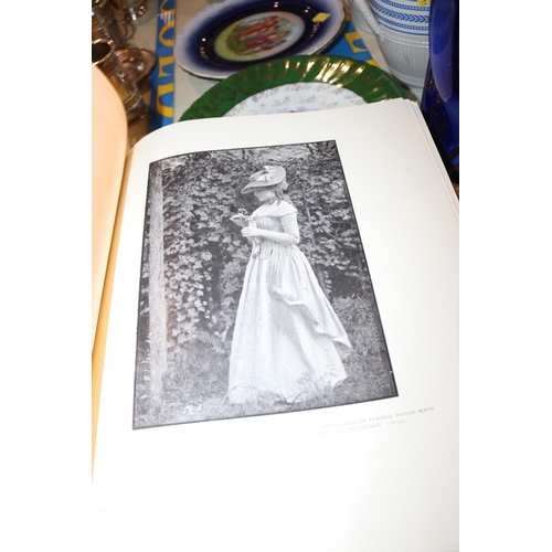 486 - OLD ENGLISH COSTUMES OF THE 18TH & 19TH CENTURY BOOK & 20TH CENTURY COSTUME BOOK, ALBUM & CARD ALBUM