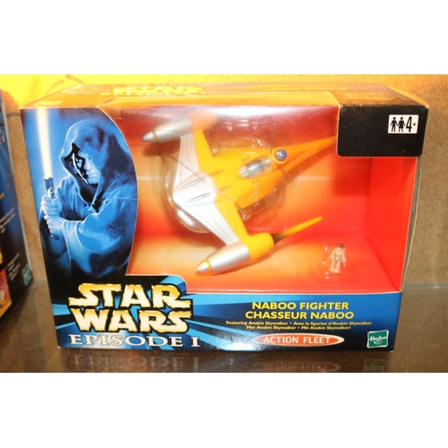 488B - STAR WARS ACTION FLEET NABOO FIGHTER - SEALED