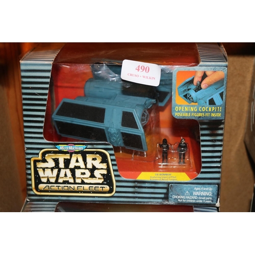 490 - STAR WARS ACTION FLEET TIE BOMBER - SEALED