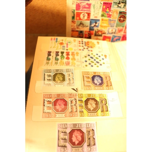 496 - 7 BRITISH ISLES STAMP COLLECTING BOOKS & STAMPS