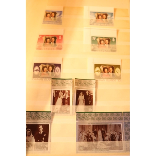 496 - 7 BRITISH ISLES STAMP COLLECTING BOOKS & STAMPS