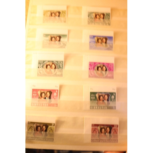 496 - 7 BRITISH ISLES STAMP COLLECTING BOOKS & STAMPS
