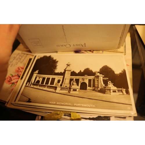 498 - EARLY POSTCARDS & BIRTHDAY CARDS