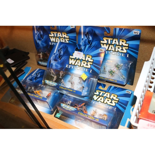 500 - STAR WARS EPISODE 1 SETS COLLECTION 6-10 - SEALED