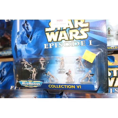 500 - STAR WARS EPISODE 1 SETS COLLECTION 6-10 - SEALED