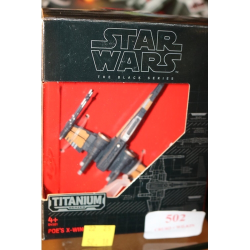502 - 3 TITANIUM BLACK SERIES SHPS - SEALED