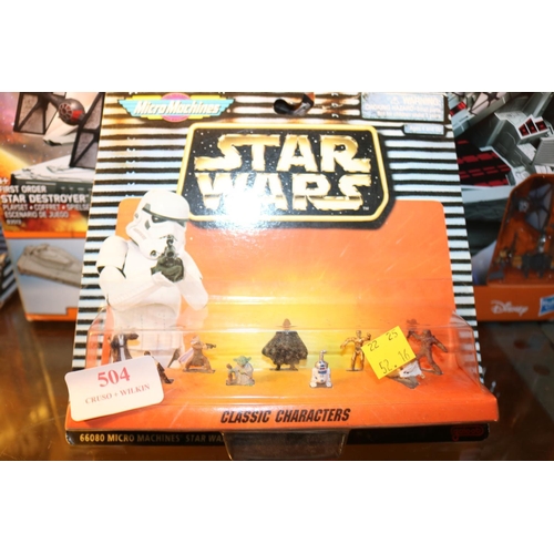 504 - 2 STAR WARS SETS - SEALED
