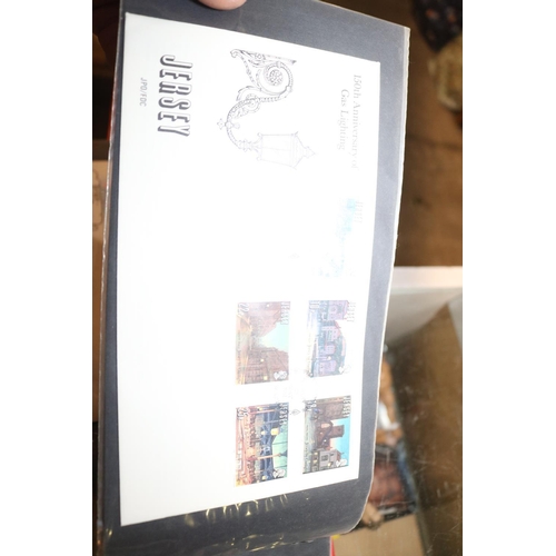 505 - QTY OF FIRST DAYCOVER STAMPS, STAMP SETS, ETC