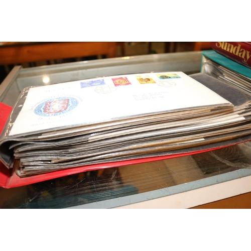 505 - QTY OF FIRST DAYCOVER STAMPS, STAMP SETS, ETC