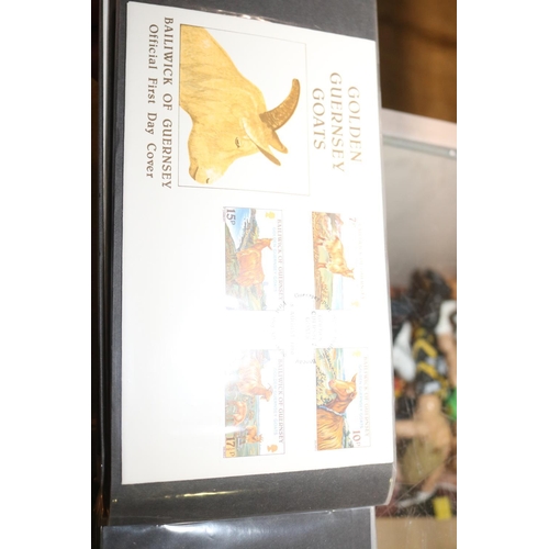 505 - QTY OF FIRST DAYCOVER STAMPS, STAMP SETS, ETC