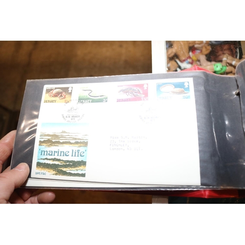 505 - QTY OF FIRST DAYCOVER STAMPS, STAMP SETS, ETC