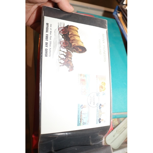 505 - QTY OF FIRST DAYCOVER STAMPS, STAMP SETS, ETC