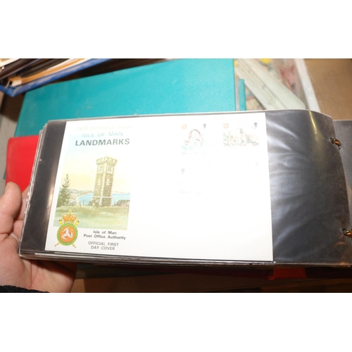 505 - QTY OF FIRST DAYCOVER STAMPS, STAMP SETS, ETC