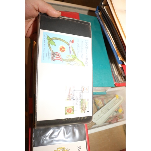 505 - QTY OF FIRST DAYCOVER STAMPS, STAMP SETS, ETC