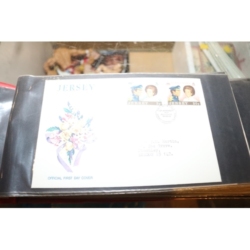 505 - QTY OF FIRST DAYCOVER STAMPS, STAMP SETS, ETC