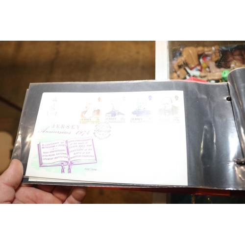 505 - QTY OF FIRST DAYCOVER STAMPS, STAMP SETS, ETC