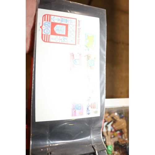 505 - QTY OF FIRST DAYCOVER STAMPS, STAMP SETS, ETC