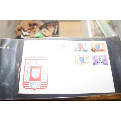 505 - QTY OF FIRST DAYCOVER STAMPS, STAMP SETS, ETC