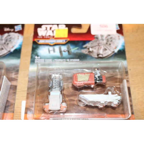 506 - 5 STAR WARS FORCE AWAKENS SETS - SEALED
