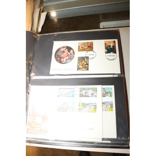 507 - 2 FILES OF GREAT BRITAIN STAMPS