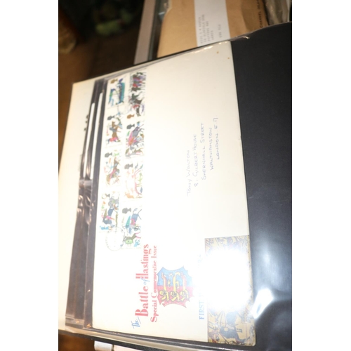 507 - 2 FILES OF GREAT BRITAIN STAMPS