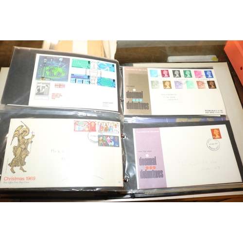 507 - 2 FILES OF GREAT BRITAIN STAMPS