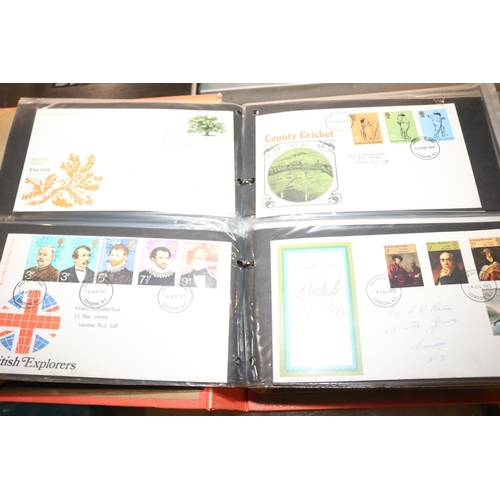 507 - 2 FILES OF GREAT BRITAIN STAMPS