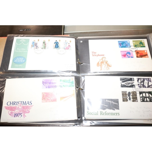 507 - 2 FILES OF GREAT BRITAIN STAMPS