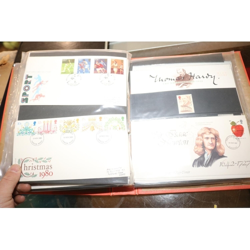 507 - 2 FILES OF GREAT BRITAIN STAMPS