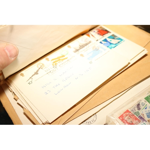 507 - 2 FILES OF GREAT BRITAIN STAMPS