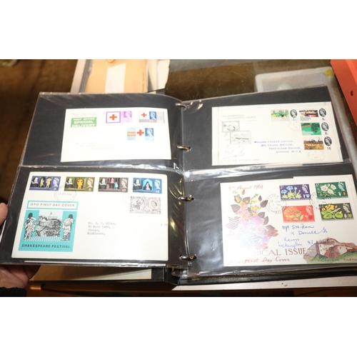 507 - 2 FILES OF GREAT BRITAIN STAMPS
