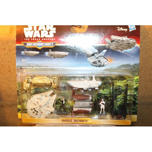 509 - 3 STAR WARS GOLD SERIES SETS - SEALED