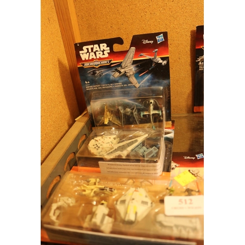 512 - 3 STAR WARS SETS - SEALED