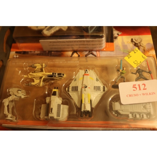 512 - 3 STAR WARS SETS - SEALED