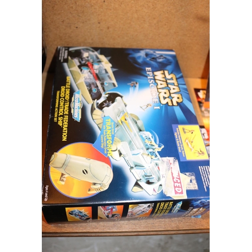 514 - 2 STAR WARS EPISODE 1 TRANSFORMING PLAYSETS - SEALED