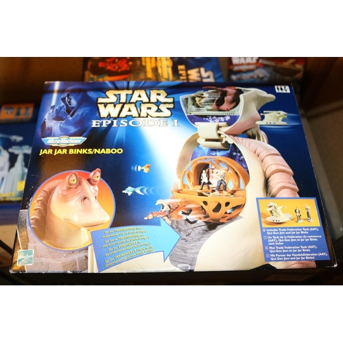 515 - 2 STAR WARS EPISODE 1 TRANSFORMING PLAYSETS - SEALED
