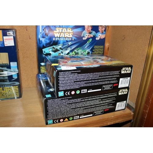 517 - 3 STAR WARS EPISODE 1 PLAYSETS - SEALED