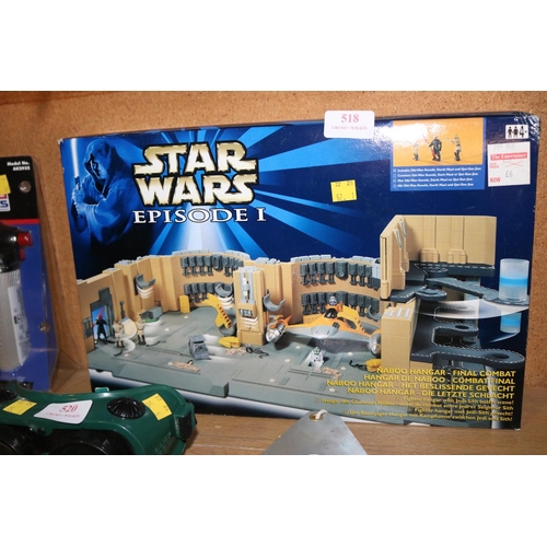 518 - STAR WARS EPISODE 1 NABOO HANGER - SEALED