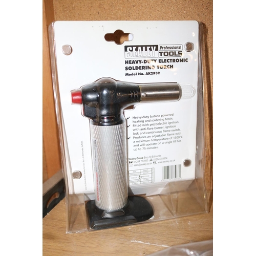 521 - SEALEY HEAVY DUTY ELECTRIC IGNITION SOLDERING TORCH