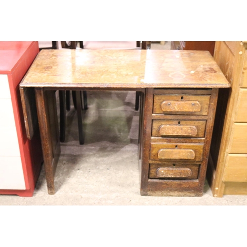 631 - SMALL, SLIGHTLY DAMAGED, DESK